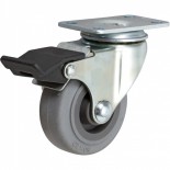 Rubbermaid Replacement Caster with Total lock Brake